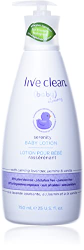 Live Clean Baby & Mommy, Serenity Body Lotion, 750ml, Clear