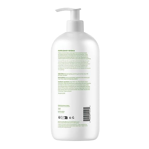 ATTITUDE Hair Conditioner, Plant- and Mineral-Based Ingredients, Vegan and Cruelty-free, Nourishing, Grapeseed Oil & Olive Leaves, 946 ml