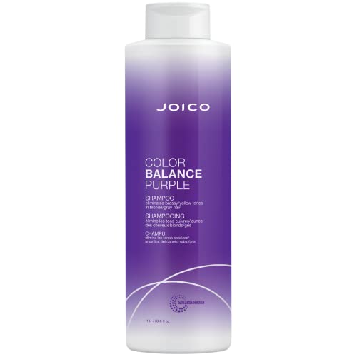 Joico Color Balance Purple Shampoo, Protection for Colour Treated Hair, Moisturizes & Shields Damaged Hair, with Keratin and Green Tea Extract