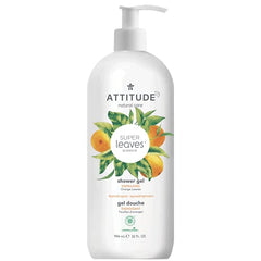 ATTITUDE Body Wash, EWG Verified, Plant- and Mineral-based Ingredients, Vegan and Cruelty-free Shower Soap, Orange Leaves, 946 ml