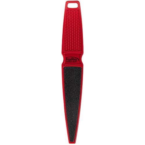 For Pro Red Pedi Paddle Foot File 80/120 Grit, 12 Count