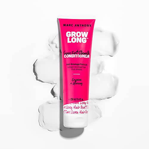 Marc Anthony Grow Long Super Fast Strength Sulfate Free Conditioner with Caffeine & Ginseng - Zecoya