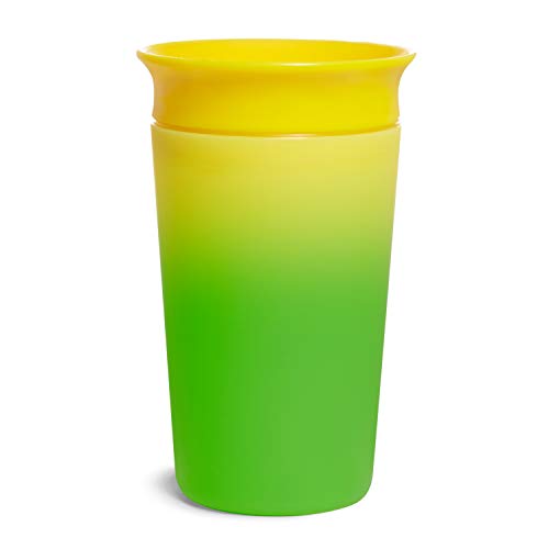 Munchkin Miracle 360 Color Changing Sippy Cup, 9 Oz, Yellow