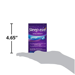 Sleep-Eze Extra Strength Gel Capsules - 20 Count - For Relieving Occasional Sleeplessness