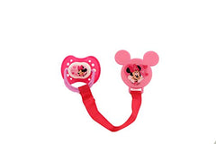 MINNIE 2 PACK PACIFIER AND 2 CLIPS