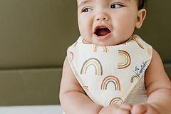 Baby Bandana Drool Bibs for Drooling and Teething 4 Pack Gift Set “Maui” by Copper Pearl