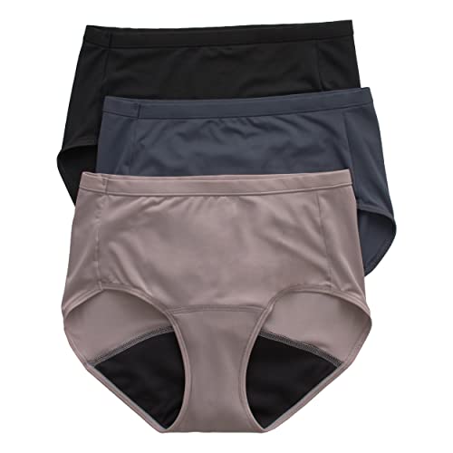 Hanes Women's Cotton Hipster Underwear, Moisture-Wicking, 6-Pack Basic 9 