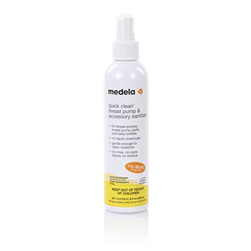 Medela Quick Clean Breast Pump and Accessory Sanitizer Spray