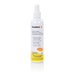 Medela Quick Clean Breast Pump and Accessory Sanitizer Spray
