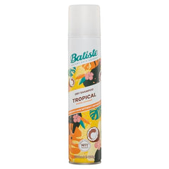 Batiste Dry Shampoo Spray, Tropical Scent, Refresh Hair and Absorb Oil Between Washes, Waterless Shampoo for Added Hair Texture and Body, 200-ml