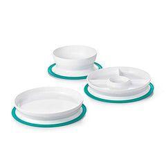 Oxo Tot Stick & Stay Plate, Teal - Suction Plate (61120900)