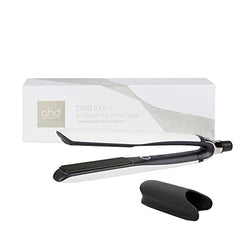 ghd Platinum+ Styler ― 1" Flat Iron Hair Straightener, Professional Ceramic Hair Styling Tool for Stronger Hair, More Shine, & More Color Protection ― White