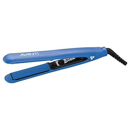 AVANTI Titanium Tourmaline and Ceramic 1 inch flat Iron, Blue, 1 Count