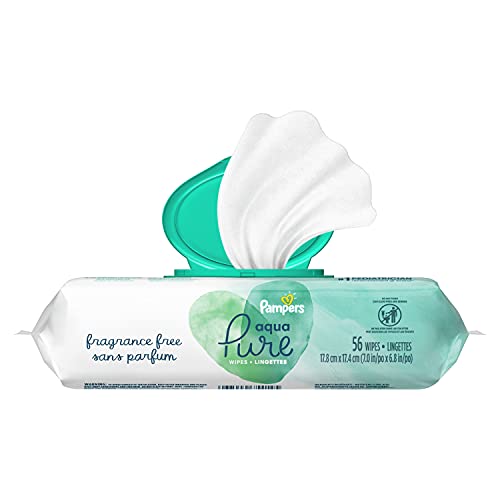 Pampers Aqua Pure Sensitive Baby Wipes , 56 count(Pack of 1)