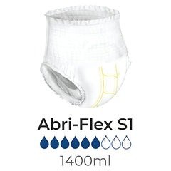 Abena Abri-Flex Premium Protective Underwear, S1, 14 Count