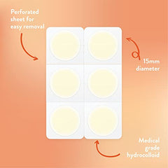 Bioré Day or Night Pimple Patches, Hydrocolloid Acne Patches to Cover & Reduce Blemishes, For Oily Skin, Dye Free, 30 count