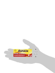 ASPIRIN Extra Strength 500mg, Fast & Effective Relief of Migraines, Headaches, Joint & Body Pain, Fever, Pain from Cold & Flu, 50 Tablets