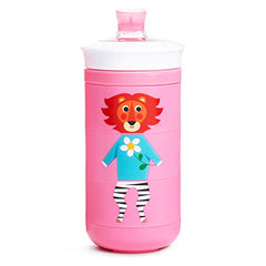 Munchkin 9oz Twisty Bite Proof Sippy Cup (Animals)- Pink, 1 Count