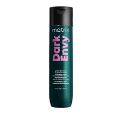 Matrix Shampoo, Dark Envy Color-Depositing Green Shampoo,Neutralizing Red Undertones in Dark Brown or Black Hair, Cleanses and Tones,Cool,Glossy Finish,For Dark Brunette Hair,300ml(Packaging May Vary)