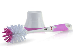 Nuby 2 in 1 Bottle and Nipple Brush with Stand 1pk - Colors May Vary