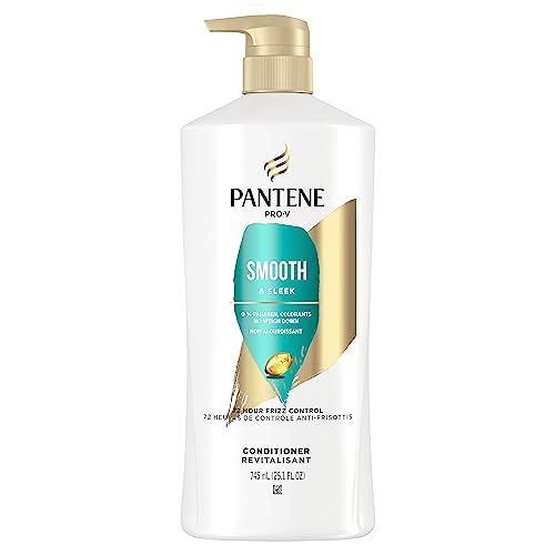 PANTENE PRO-V Smooth & Sleek Conditioner, 25.1oz/745mL