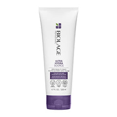 BIOLAGE Leave-In Cream, Ultra Hydra Source Leave-in Cream with Capuacu Butter, Conditions & Softens Hair, For Very Dry Hair, Paraben Free, Vegan, 200 ML