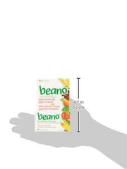 Beano Tablets, Digestive Enzyme Supplements for Gas Relief - 60 Count - Helps with Bloating Relief, Upset Stomach Support