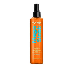 Matrix Leave-In Spray, Mega Sleek Iron Smoother Defrizzing Leave-In Spray, Heat Protectant, Detangler Spray, Leaving Hair Smooth and Frizz-Free, For All Hair Types, 250ml (Packaging May Vary)