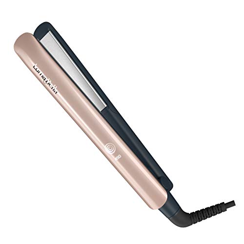 LumaBella Hair Straightener with Keratin Micro Conditioners and Smart Heat Sensors, Flat Iron, 1 Inch