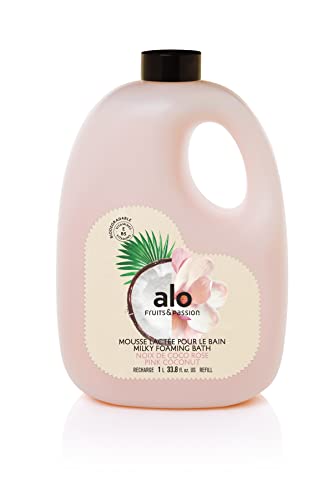 Alo Fruits & Passion Milky Foaming Bath Refill - Pink Coconut - 1.00 l (Pack of 1)