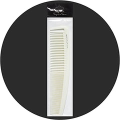 Sam Villa Signature Series Wide Cutting Comb, Ivory