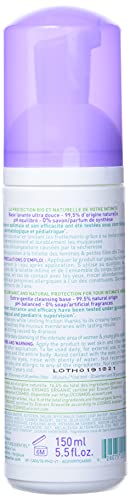 Puressentiel Intimate Hygiene Gentle Cleansing Foam with 3 Floral Waters and Aloe Vera - Soothes mucous membranes, reduces itching caused by dryness - Daily use - Organically certified - 150ml