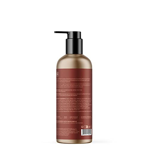 ATTITUDE 2in1 Shampoo and Body Wash with Essential Oils, EWG Verified, Plant and Mineral-Based Ingredients, Vegan Personal Care Products, Refillable Aluminum Bottle, Bergamot and Ylang Ylang, 473 ml