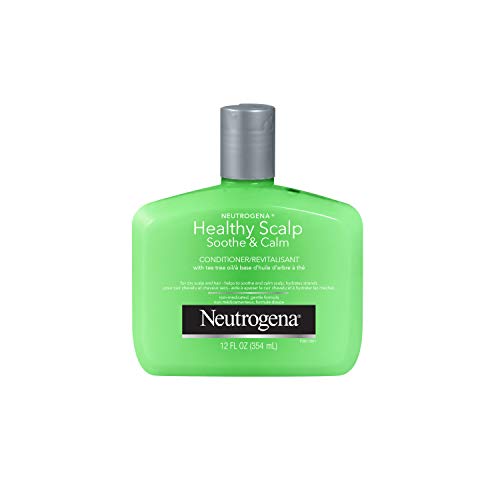 Neutrogena Soothing & Calming Healthy Scalp Conditioner to Moisturize Dry Scalp & Hair, with Tea Tree Oil, pH-Balanced, Paraben-Free & Phthalate-Free, Safe for Color-Treated Hair, 354 ml.