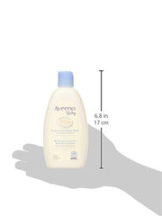 Aveeno Baby Eczema Care Wash for cleanses & soothes eczema prone skin, Colloidal Oatmeal - Fragrance Free, 236mL