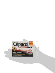 Cepacol® Instamax Berry Frost, Sore Throat Lozenges, 24 ct - Zecoya