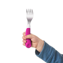 Oxo Tot On-The-go Fork & Spoon Set - Pink