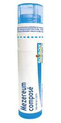 Boiron Mezereum Compose, Homeopathic medicine for the relief of cold sores. 1 tube