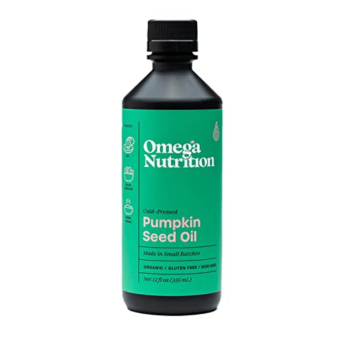 Omega Nutrition Organic Pumpkin Seed OIl, 355mL (Pack of 1)