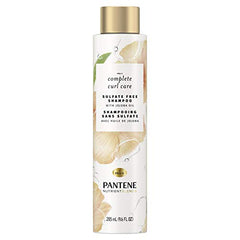 Pantene Nutrient Blends Complete Curl Care Shampoo With Jojoba Oil for Curly Hair, Sulfate Free, 285 Ml