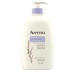 Aveeno Stress Relief Moisturizing Lotion - Lavender, Ylang Ylang, Oatmeal, Chamomile - Sensitive Skin, Dry Skin - 975 mL