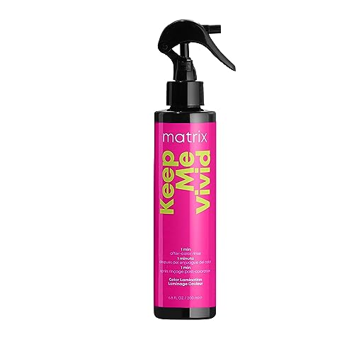 Matrix Color Lamination Spray Keep Me Vivid, Ultra-Nourishing Treatment Prevents Fading, For Semi-Permanent and Color Treated Hair, Leave-In Treatment Spray, 200ml (Packaging May Vary)