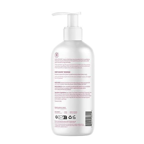 ATTITUDE Body Lotion for Baby, EWG Verified, Dermatologically Tested, Plant and Mineral-Based, Vegan, Unscented, 473 mL