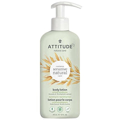 ATTITUDE Intense Nourishing Body Lotion for Sensitive Skin Enriched with Oat and Avocado Oil, EWG Verified, Hypoallergenic, Vegan and Cruelty-free, 473 ml