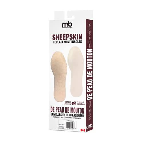 Moneysworth and Best Men's Sheepskin Insole, 11