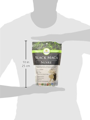 Ecoideas Organic Black Maca, 454g