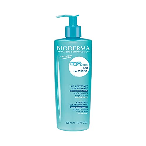 Bioderma - ABCDerm - Cleansing Milk - Baby Wash - Gentle Moisturizing Body Wash - for Baby and Children - 16.7 fl.oz.