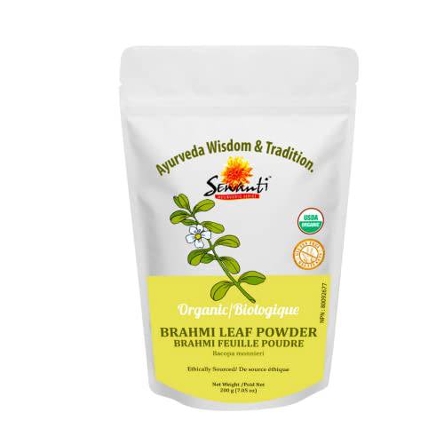 Organic Brahmi Powder NPN 80092677/ Memory Enhancement/ 200g