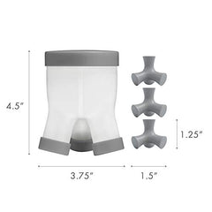 Boon TRIPOD Formula Container + MIX Silicone Formula Mixer (3pk)