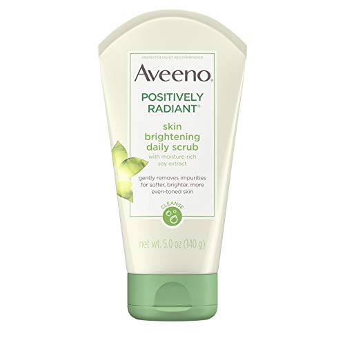 Aveeno Positively Radiant, Skin Brightening, Daily Face Scrub and Exfoliator - Zecoya